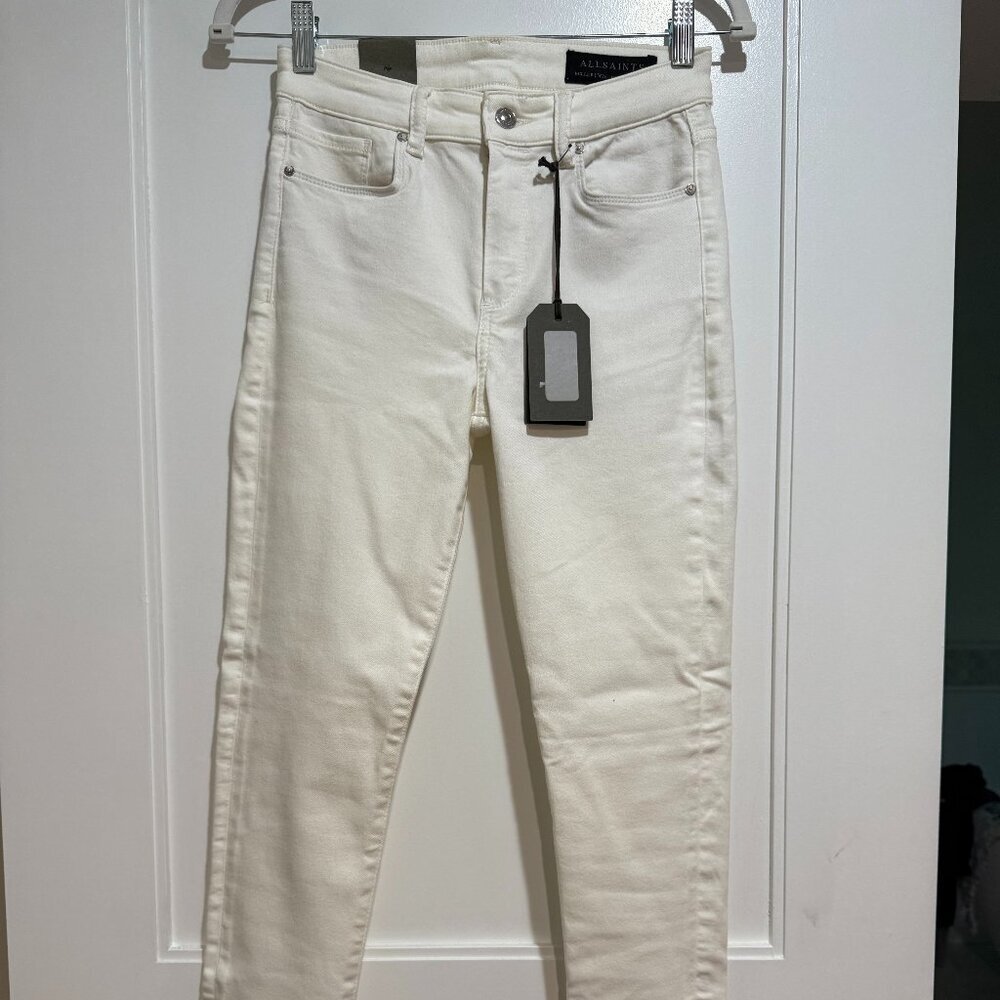 Miller Size Me Stretch Denim Jeans White